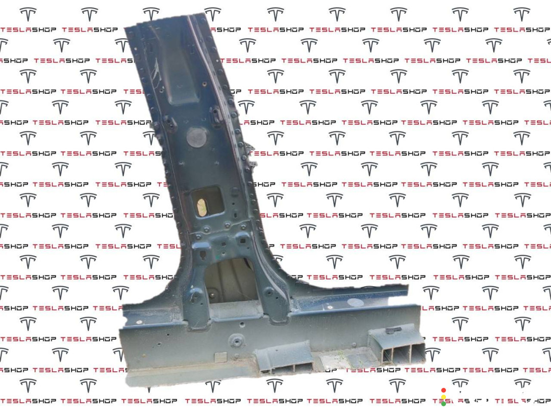 1694056-S0-B, 1693848-S0-B стойка кузова центральная левая Tesla Model S 2015г. - фото №2
