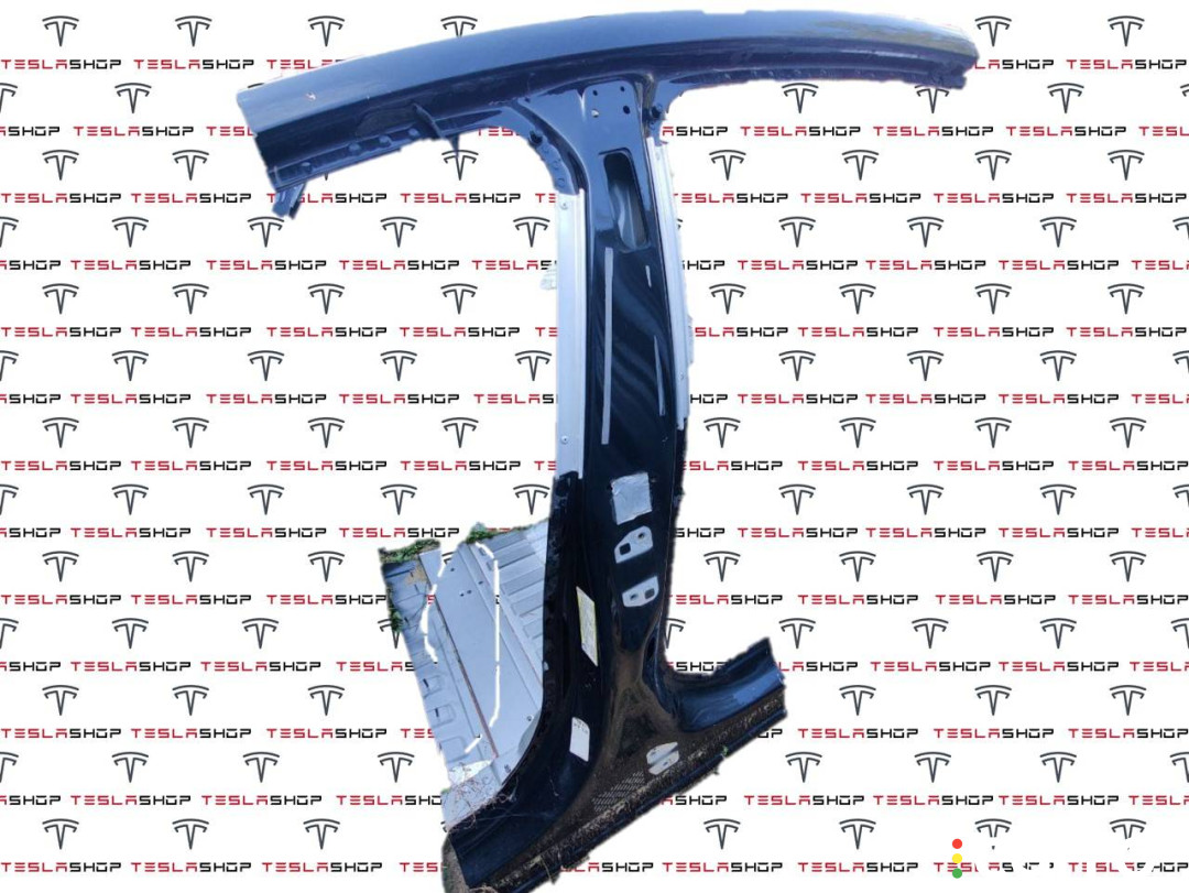 1694056-S0-B, 1693848-S0-B стойка кузова центральная левая Tesla Model S 2018г. - фото №1