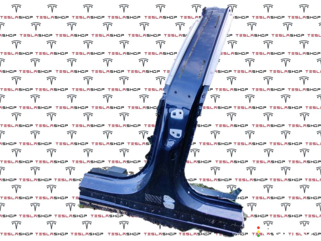 1694056-S0-B, 1693848-S0-B стойка кузова центральная левая Tesla Model S 2014г. - фото №1
