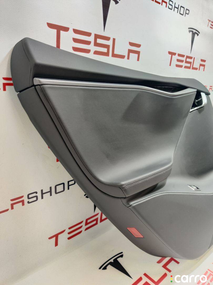 1008133-00-D, 6006133-54-L обшивка двери задней левой Tesla Model S 2019г. - фото №3