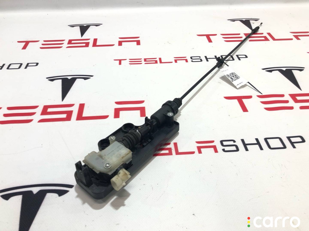 1061816-00-D Электропривод замка капота Tesla Model S 2019г. - фото №2