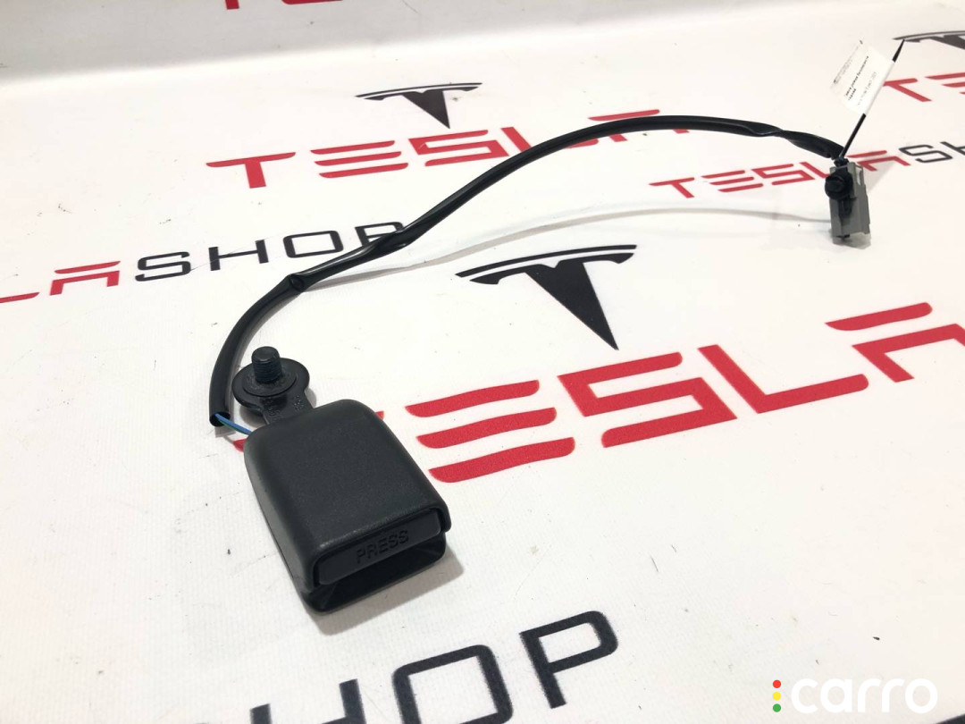1005269-00-E Замок ремня безопасности задний Tesla Model S 2019г. - фото №3