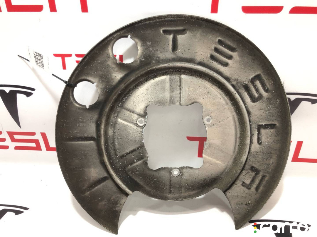 1072161-00-A Кожух тормозного диска Tesla Model S 2019г. - фото №3
