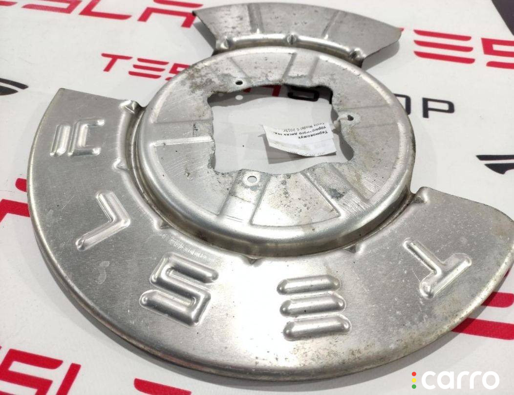 6006433-00-A Кожух тормозного диска Tesla Model S 2015г. - фото №3