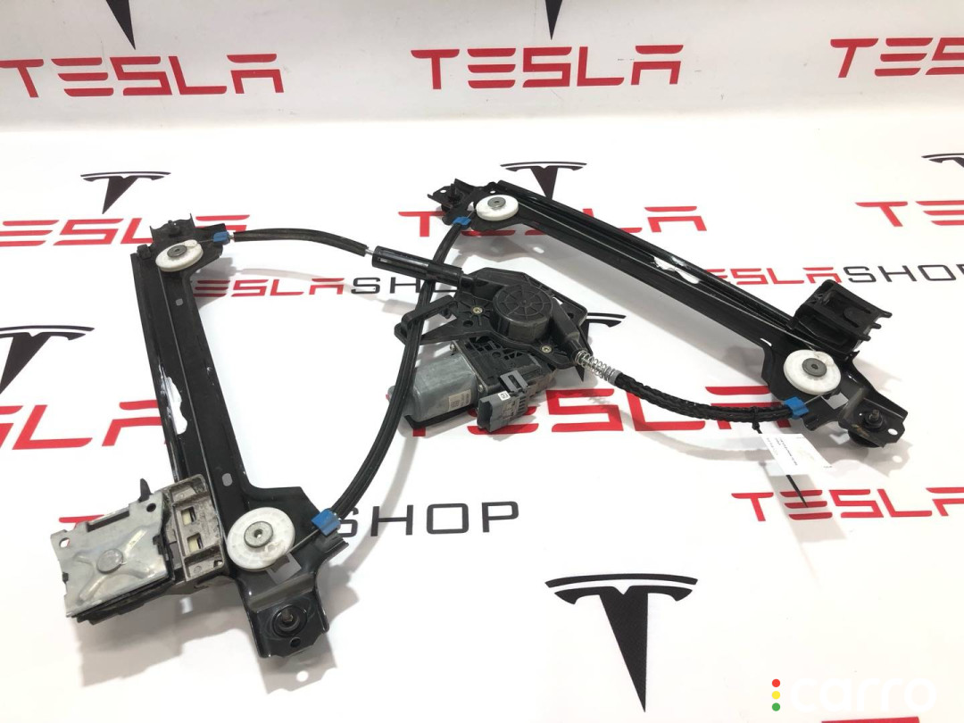 1028821-00-F стеклоподъемник задний правый Tesla Model X 2016г. - фото №3