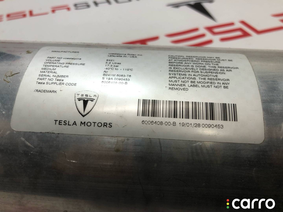 1013834-00-D, 600640800B ресивер пневмоподвески Tesla Model S 2019г. - фото №4