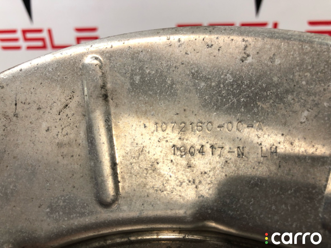 1072160-00-A Кожух тормозного диска Tesla Model S 2019г. - фото №4