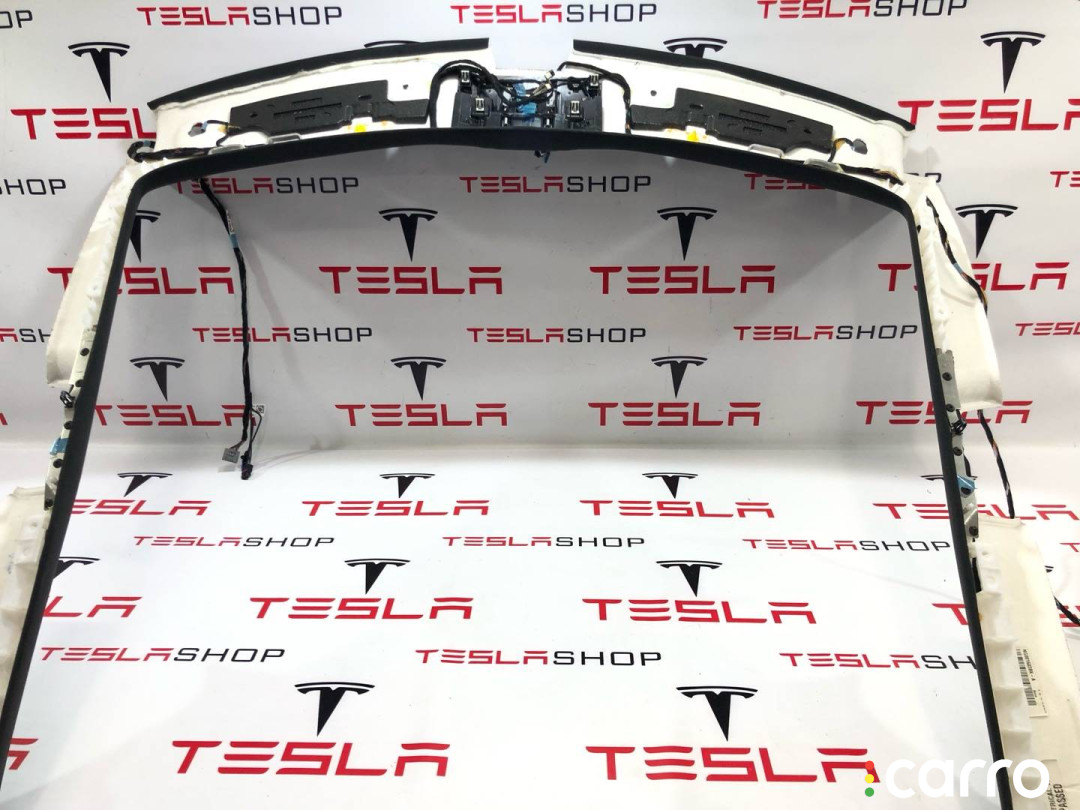 1037523-00-T, 1062175-04-K Обшивка потолка Tesla Model S 2019г. - фото №4
