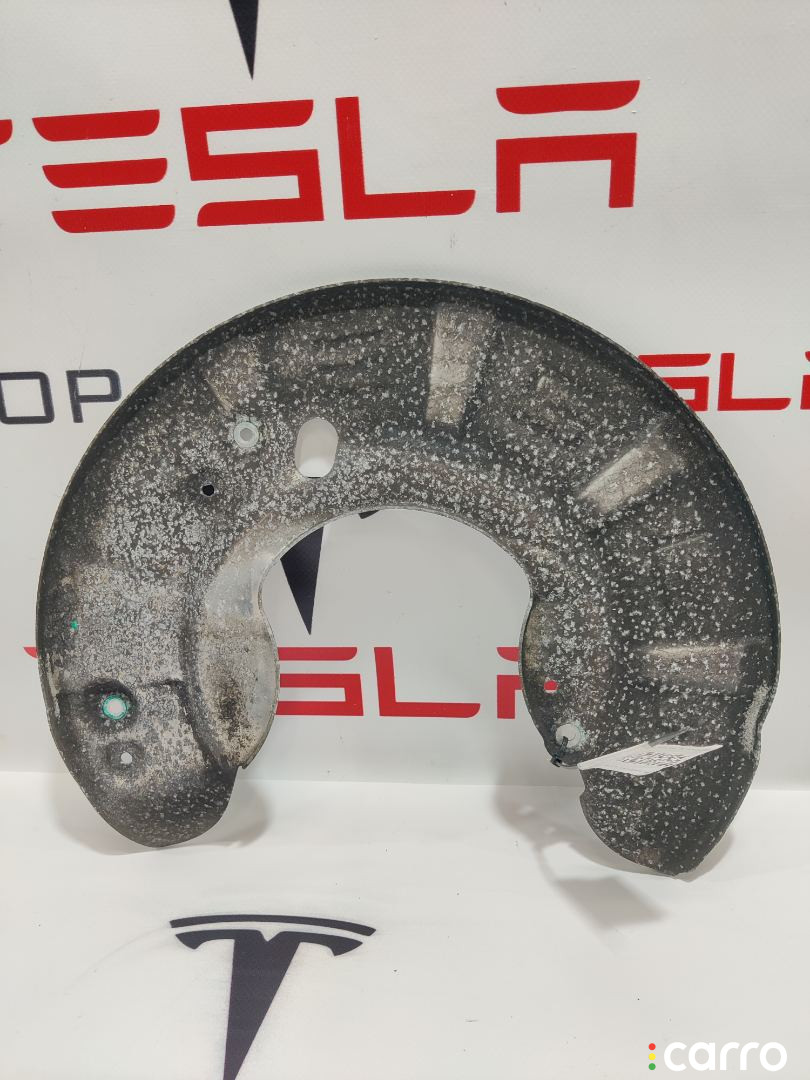 1027661-01-B Кожух тормозного диска Tesla Model X 2016г. - фото №2
