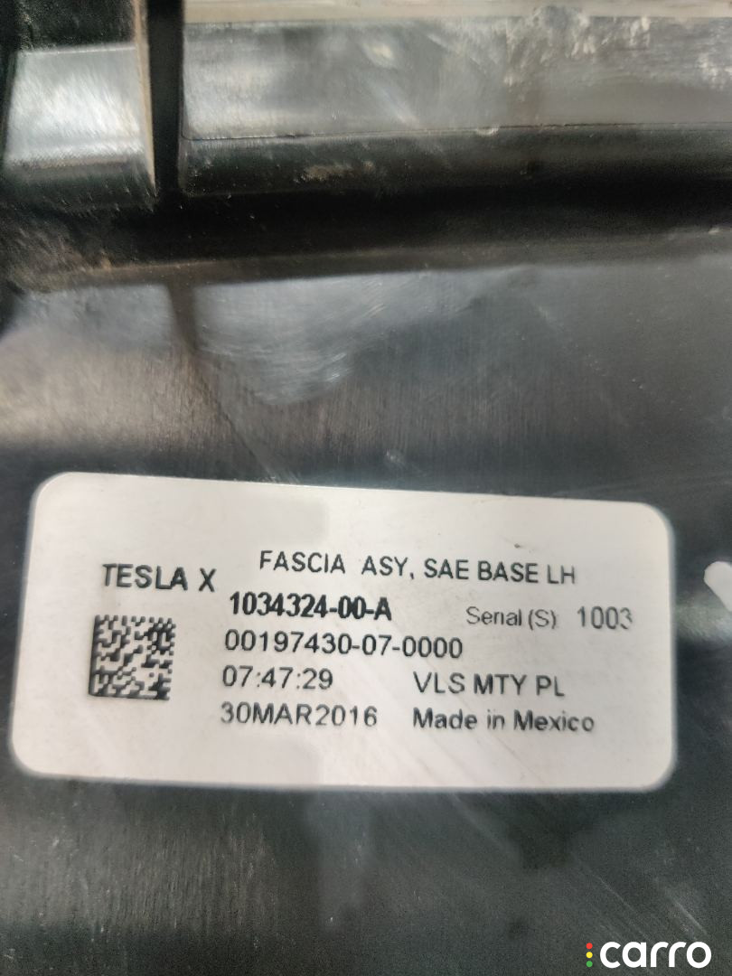 103432400A фара противотуманная левая Tesla Model X 2016г. - фото №4