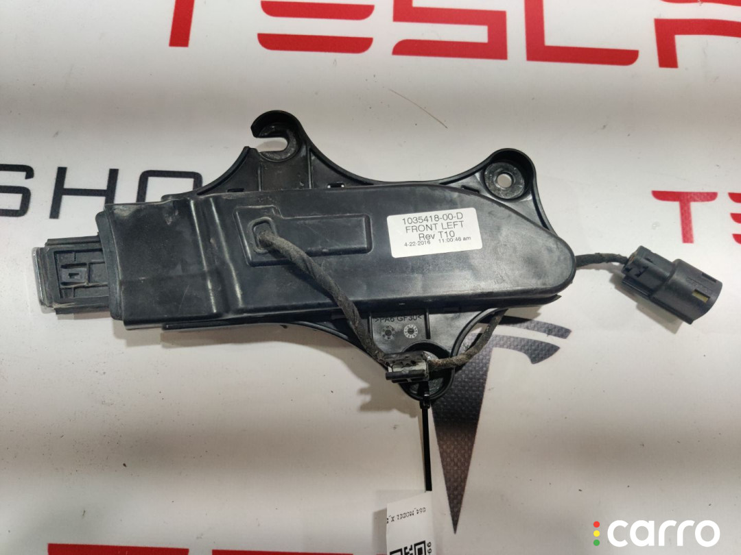 1035418-00-E ручка наружная двери передней левой Tesla Model X 2016г. - фото №2
