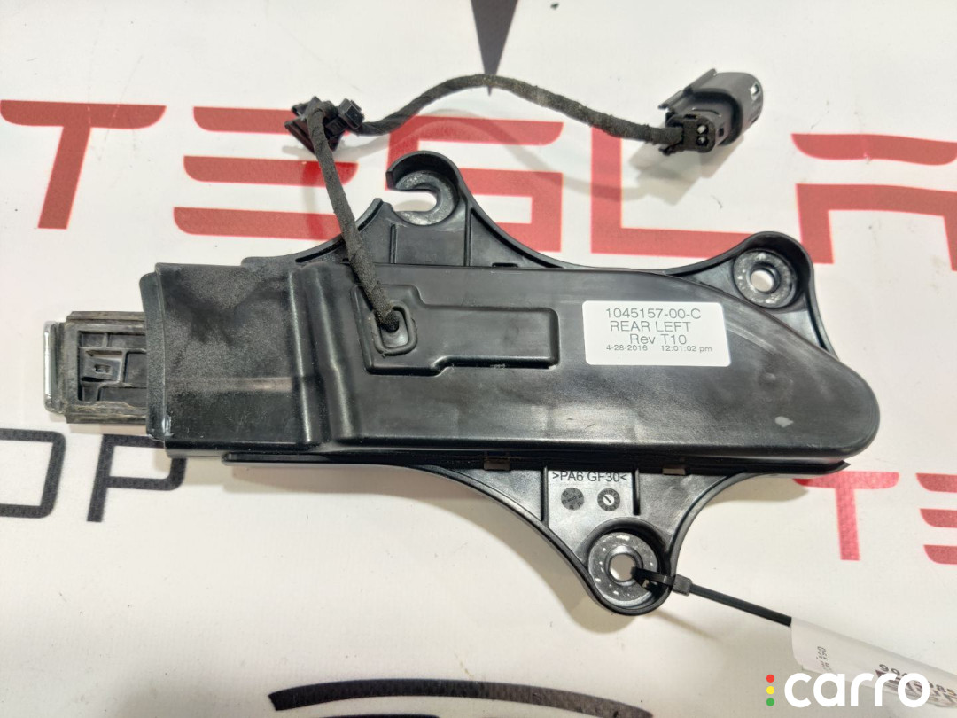 1045157-00-D ручка наружная двери задней левой Tesla Model X 2016г. - фото №3