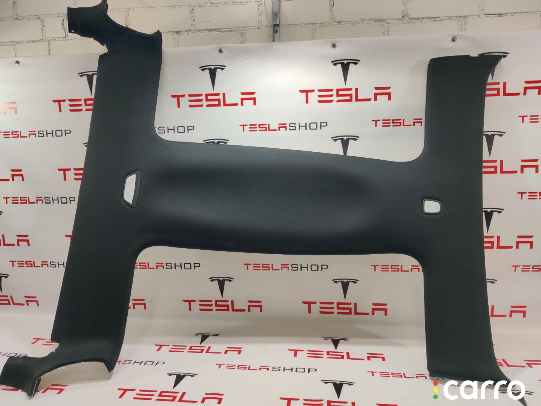 1032437-00-F, 1053921-06-K Обшивка потолка Tesla Model X 2016г. - фото №1
