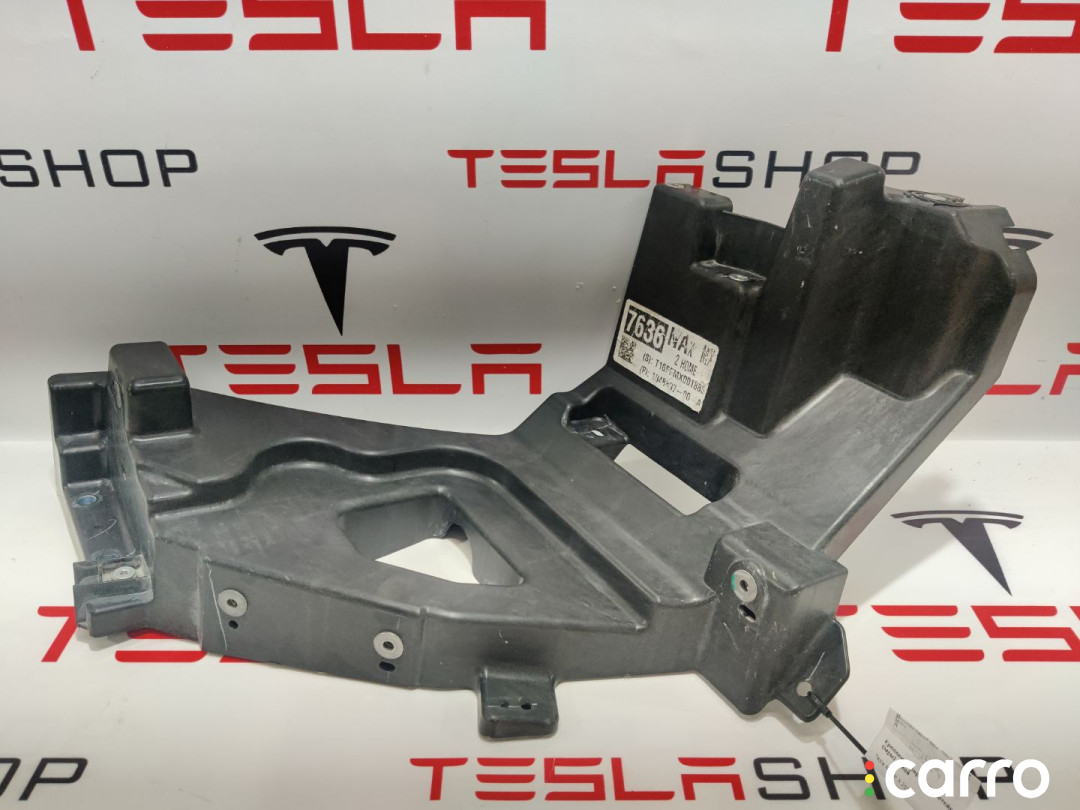 1043357-00-F крепление фары (кронштейн фары) левой Tesla Model X 2016г. - фото №1