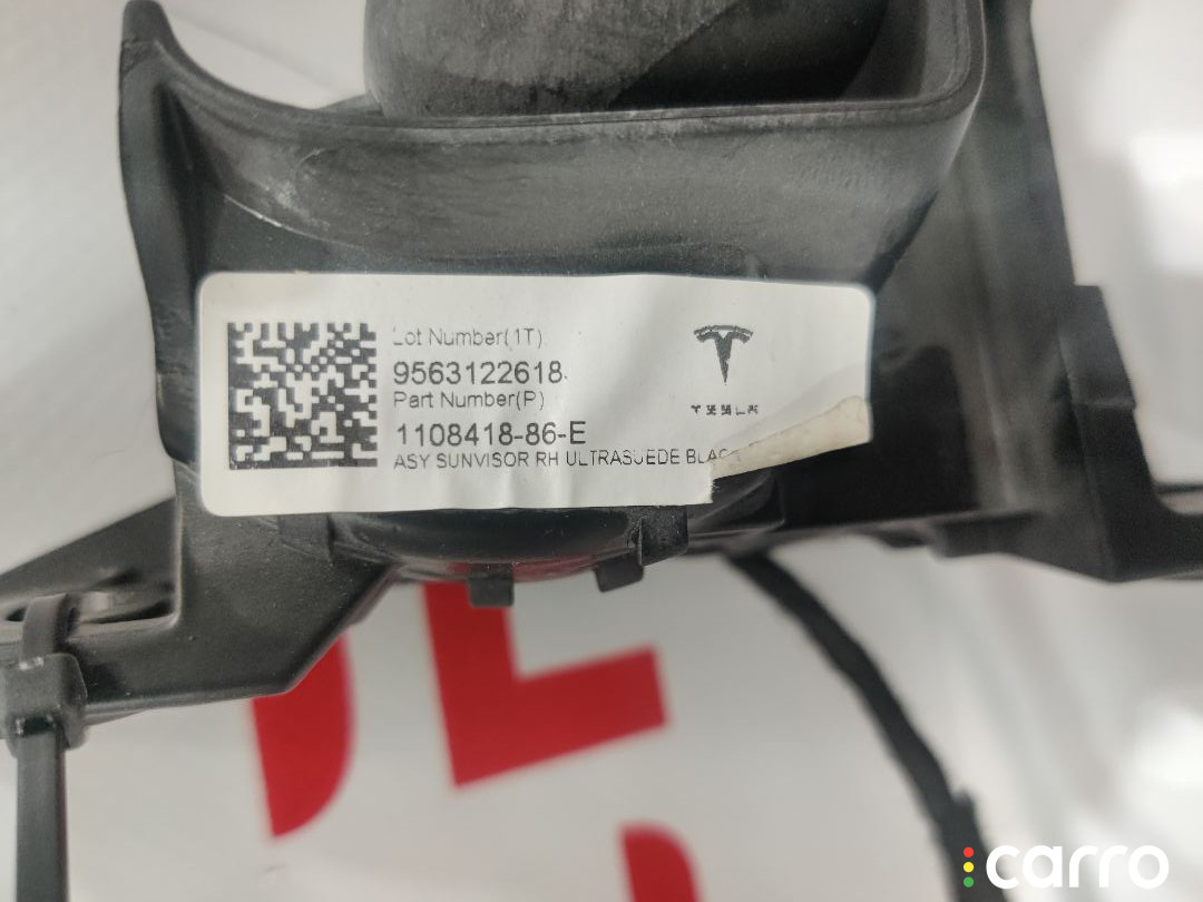 1108418-86-E Козырек солнцезащитный правый Tesla Model X 2016г. - фото №2
