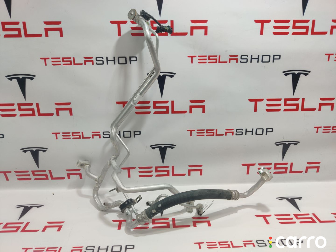 1032222-00-F, 6008481-00-B, 1046265-00-A Трубка кондиционера Tesla Model X 2016г. - фото №1