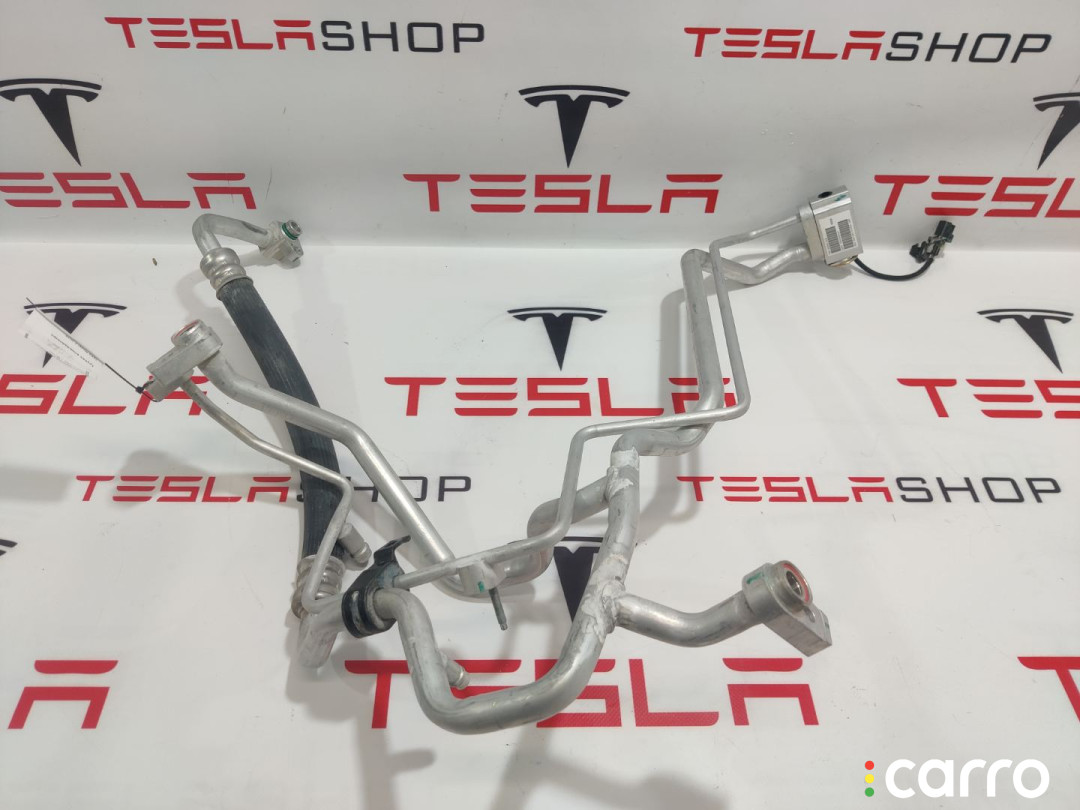 1032222-00-F, 6008481-00-B, 1046265-00-A Трубка кондиционера Tesla Model X 2016г. - фото №2