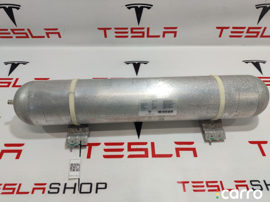 1027921-00-B, 1474379-00-A ресивер пневмоподвески Tesla Model X 2016г. - фото №1