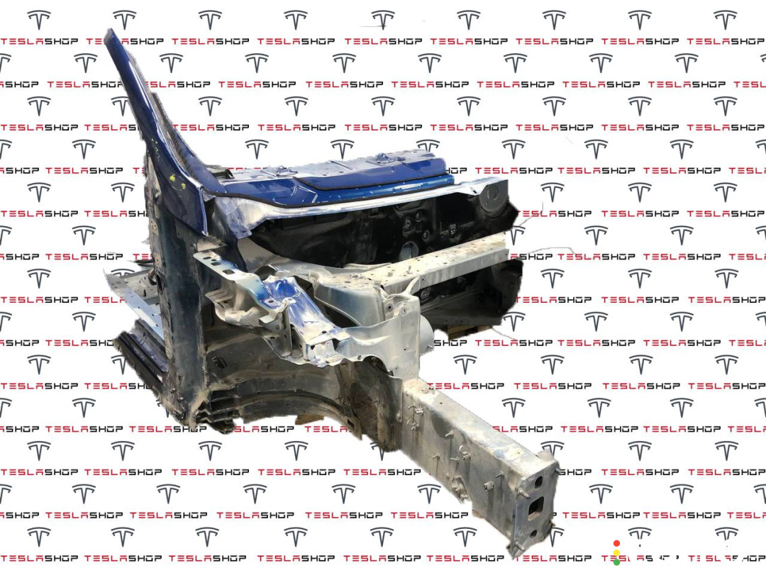 1069416-S0-A, 1069431-S0-C, 1125162-S0-D четверть передняя правая Tesla Model X 2016г. - фото №1