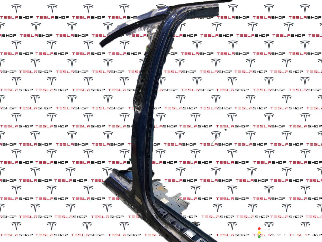 1069457-S0-C стойка кузова центральная левая Tesla Model X 2016г. - фото №1