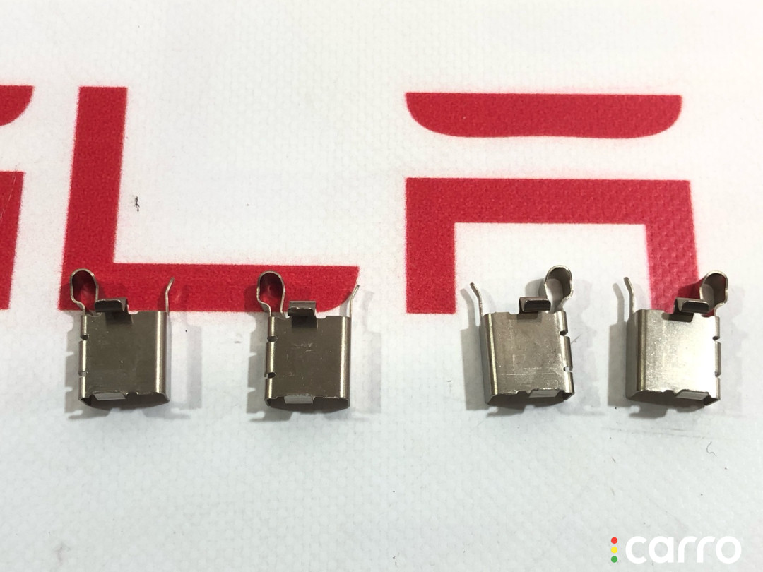 13105544-00, 13150169-00, 13468258-00, SA3EA-3502113D, SA3EA-3502183-D1, SA3EA-3502184-D1, SA3EA-3502185-D1, SA3H-3501105 комплект монтажный тормозных колодок задний BYD Song Plus EV 2024г. - фото №1