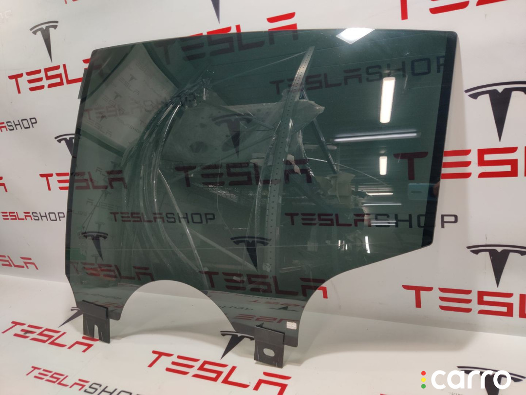 1052717-00-D стекло двери задней левой Tesla Model X 2019г. - фото №1