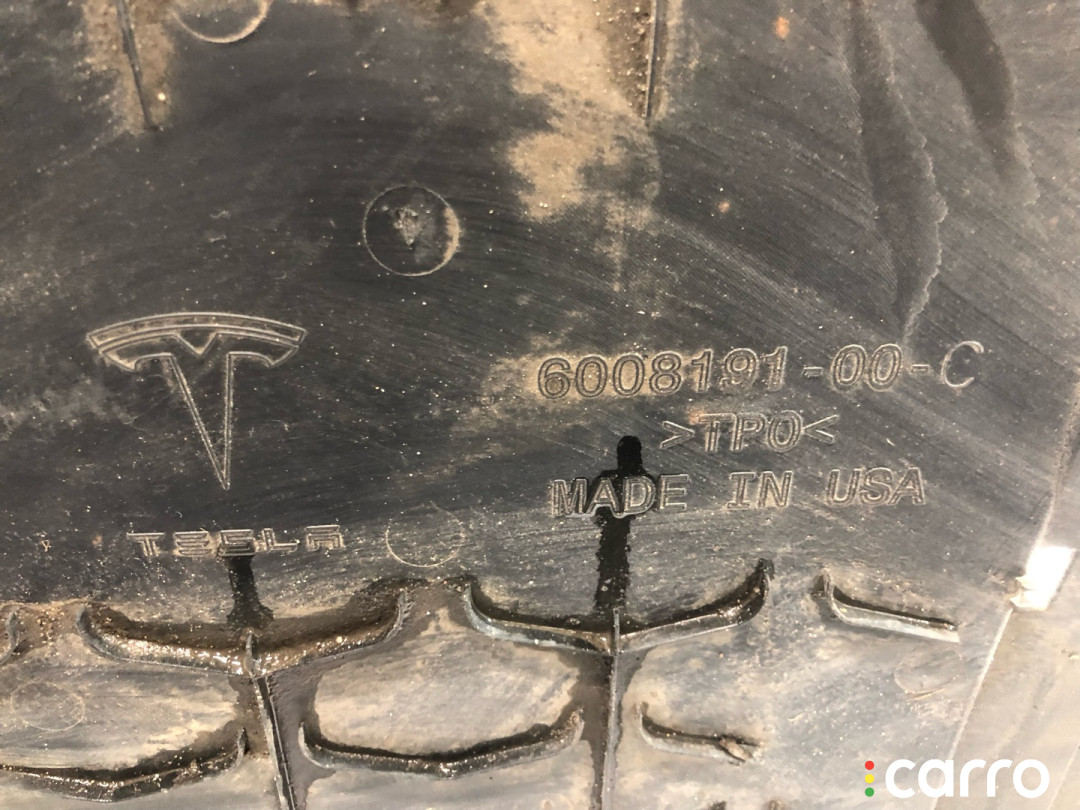 1008513-00-D, 6008191-00-D Защита днища задняя Tesla Model S 2013г. - фото №3