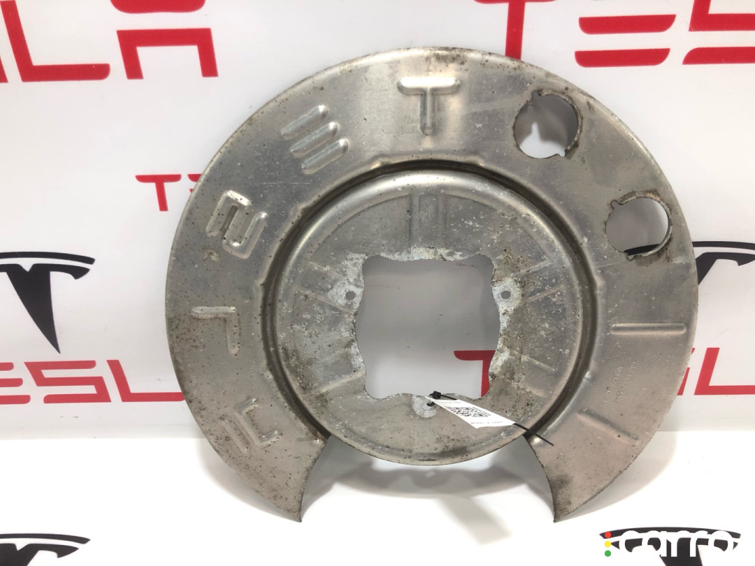 1072161-00-A Кожух тормозного диска Tesla Model X 2019г. - фото №2