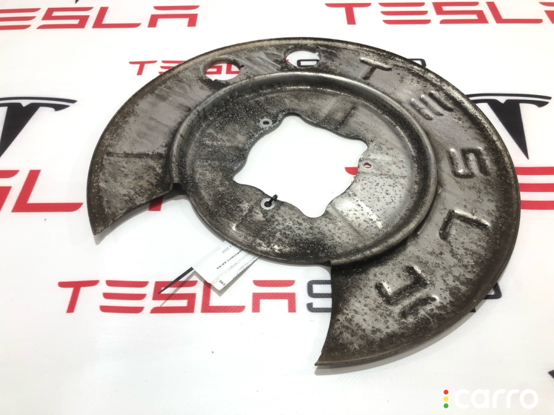 1072161-00-A Кожух тормозного диска Tesla Model X 2019г. - фото №4