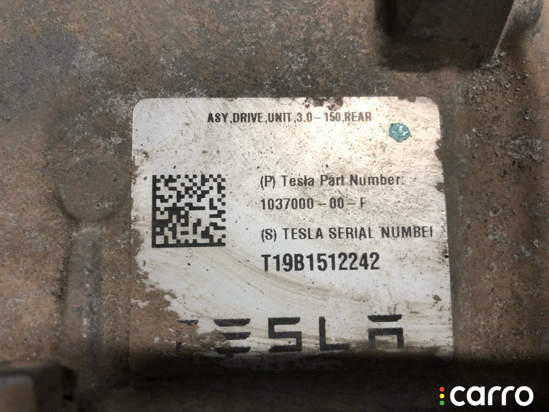 1037000-00-F Электродвигатель Tesla Model X 2019г. - фото №4