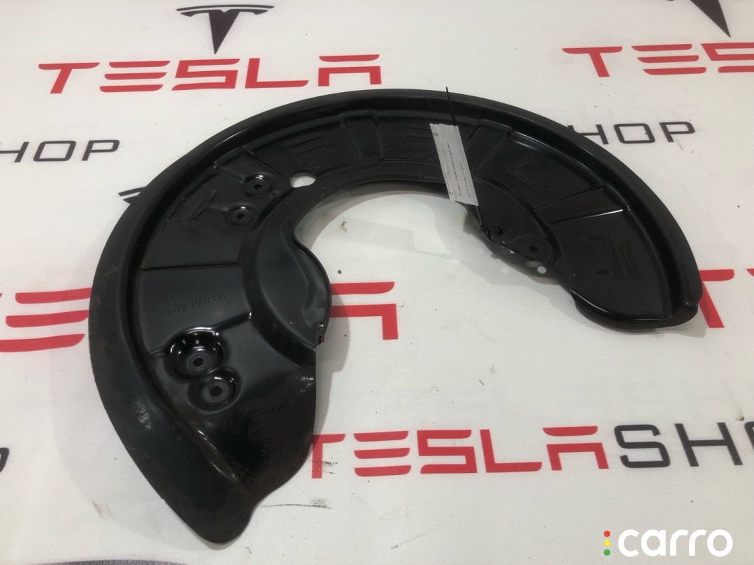 1027661-01-B Кожух тормозного диска Tesla Model X 2019г. - фото №3