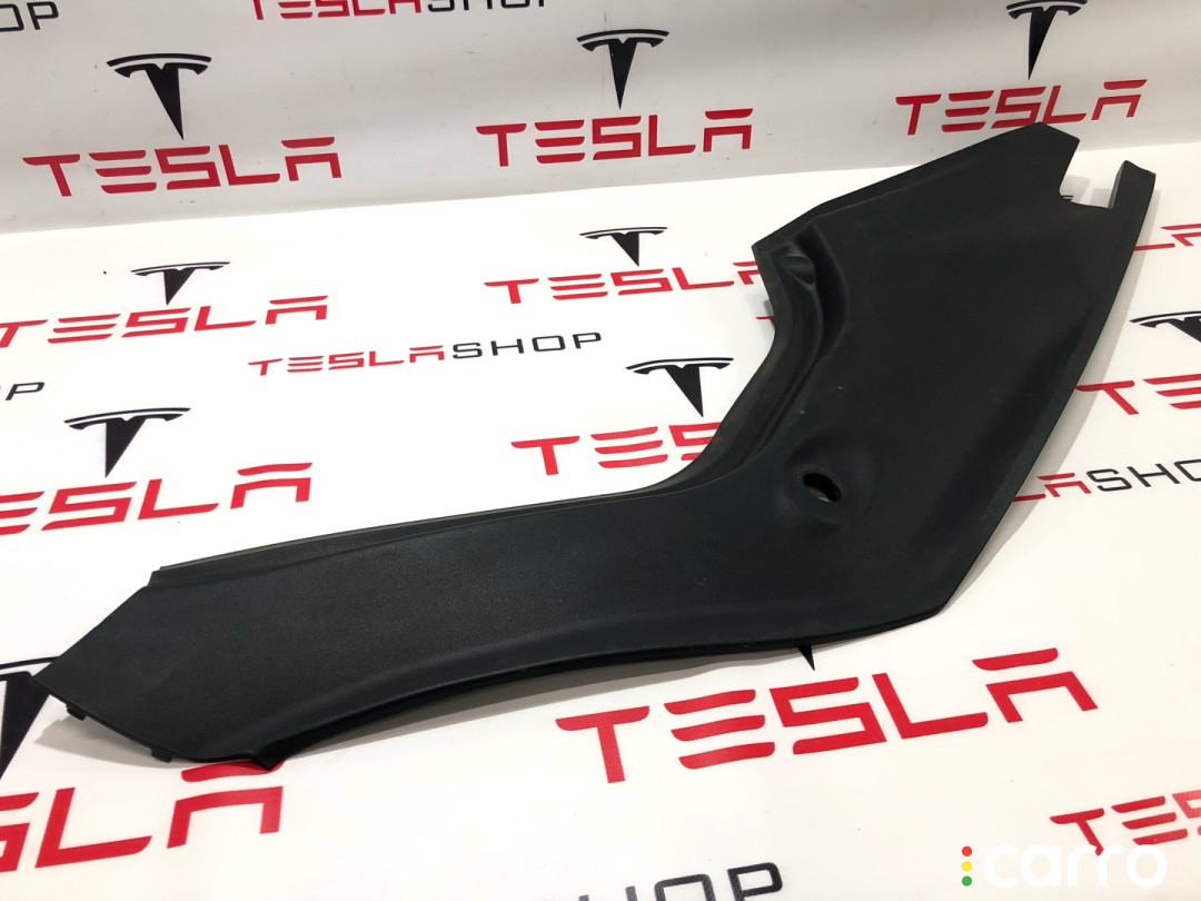 1006327-00-E, 1019073-00-A подкапотный пластик левый Tesla Model S 2013г. - фото №2