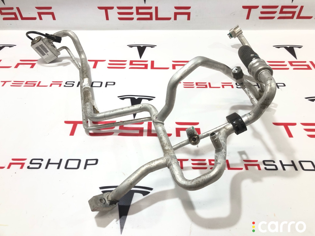 1032222-00-F, 6008481-00-B Трубка кондиционера Tesla Model X 2019г. - фото №1