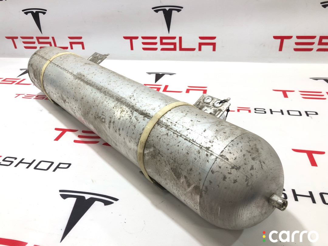 1027921-00-B, 1474379-00-A ресивер пневмоподвески Tesla Model X 2019г. - фото №1