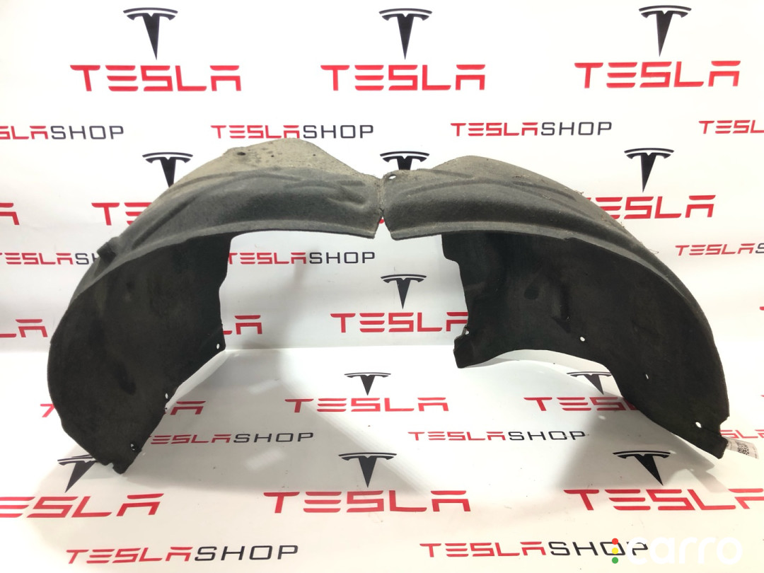 1034249-00-H Защита арок (подкрылок) передний левый Tesla Model X 2019г. - фото №1