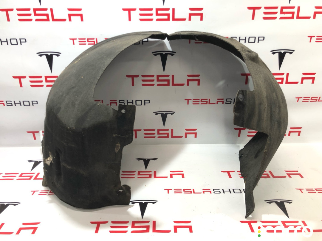 1034249-00-H Защита арок (подкрылок) передний левый Tesla Model X 2019г. - фото №3