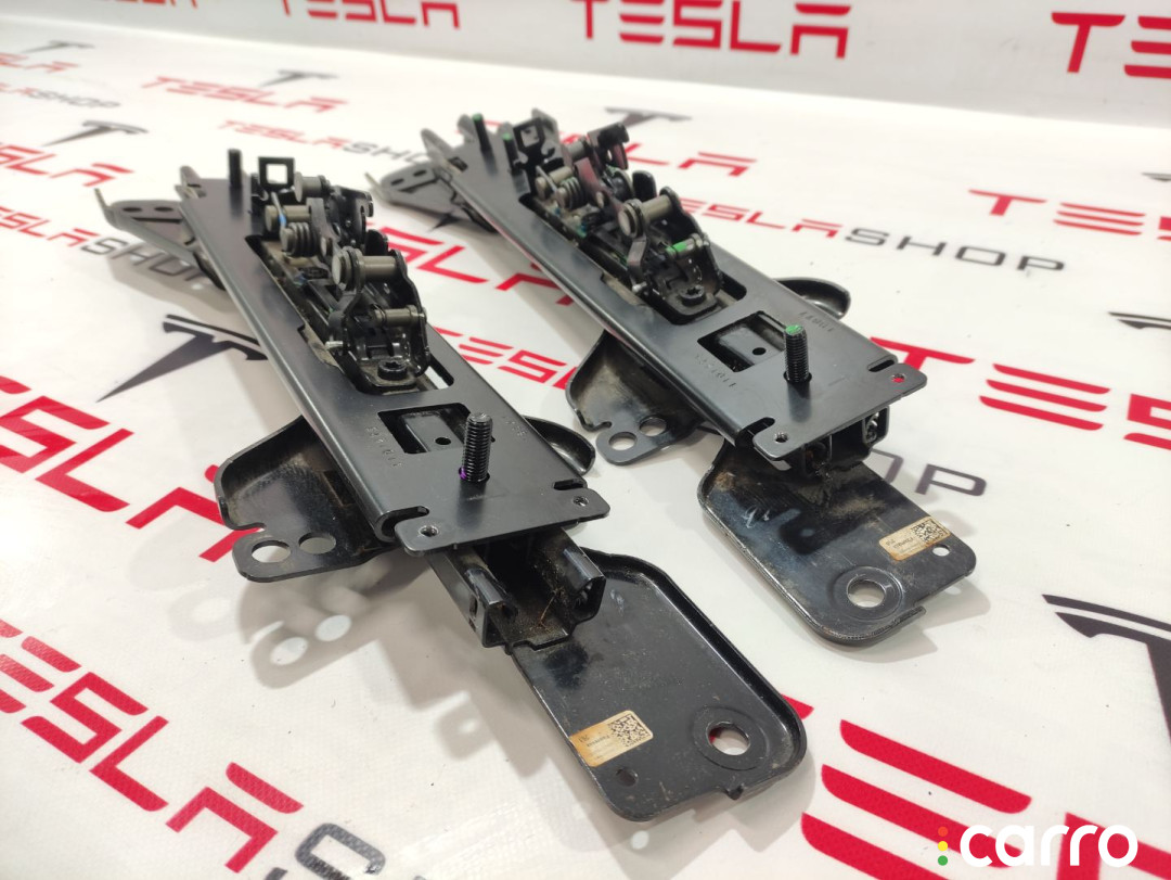 1077110-00-A, 1077107-00-A, 1101282-00-E, 1101283-00-E салазки сиденья Tesla Model X 2019г. - фото №3