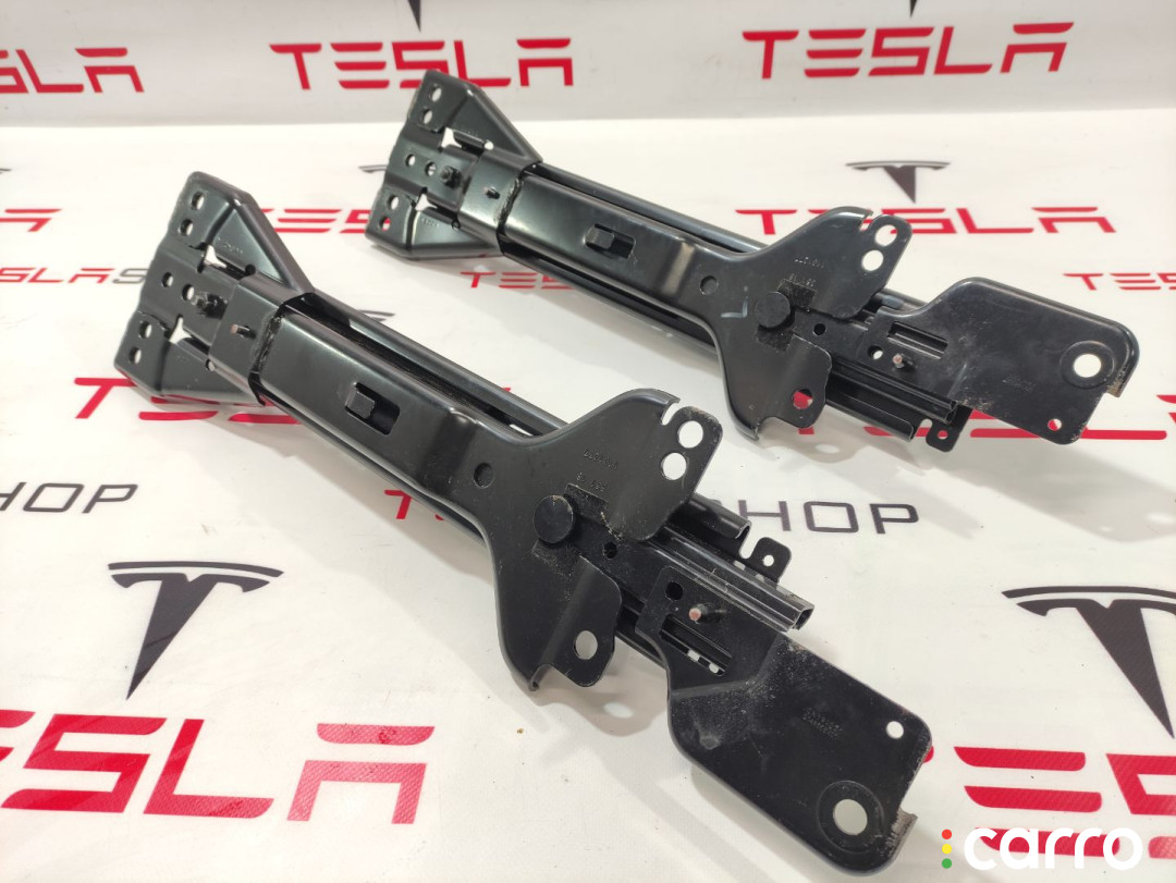 1077110-00-A, 1077107-00-A, 1101282-00-E, 1101283-00-E салазки сиденья Tesla Model X 2019г. - фото №4