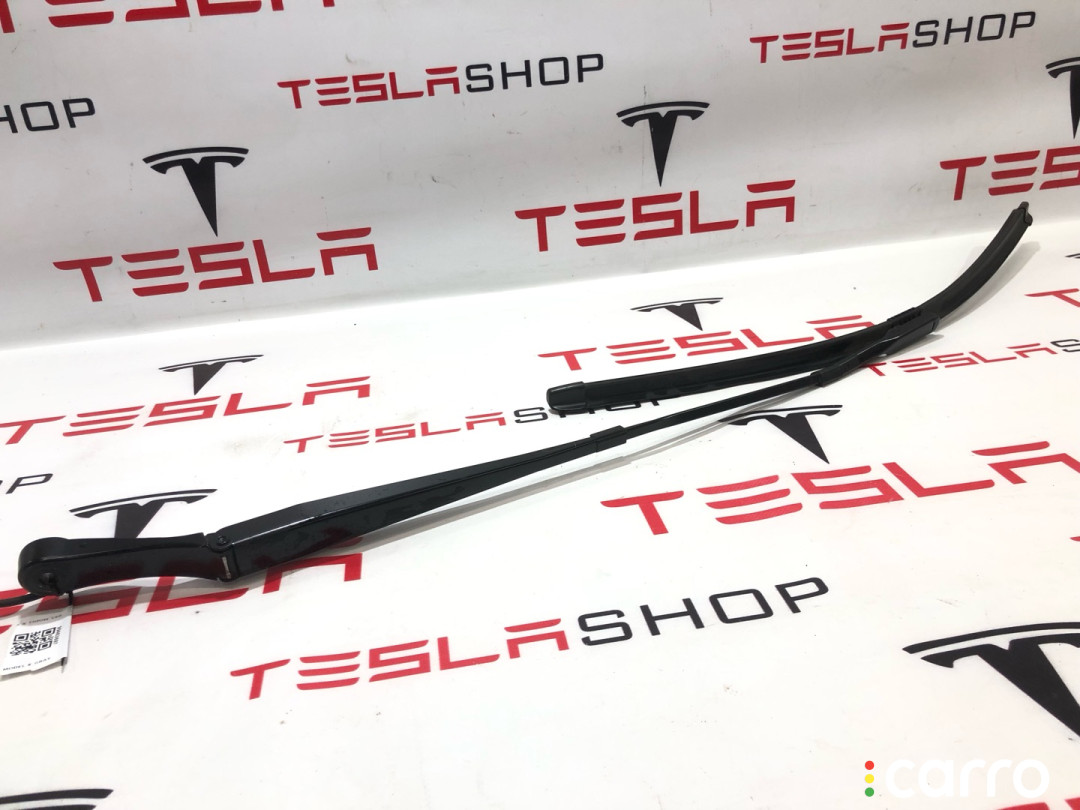 1046669-00-D щеткодержатель (поводок стеклоочистителя, дворник) левый Tesla Model X 2019г. - фото №2