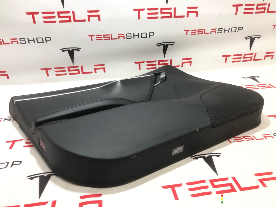 6006071-01-I обшивка двери передней левой Tesla Model S 2013г. - фото №3