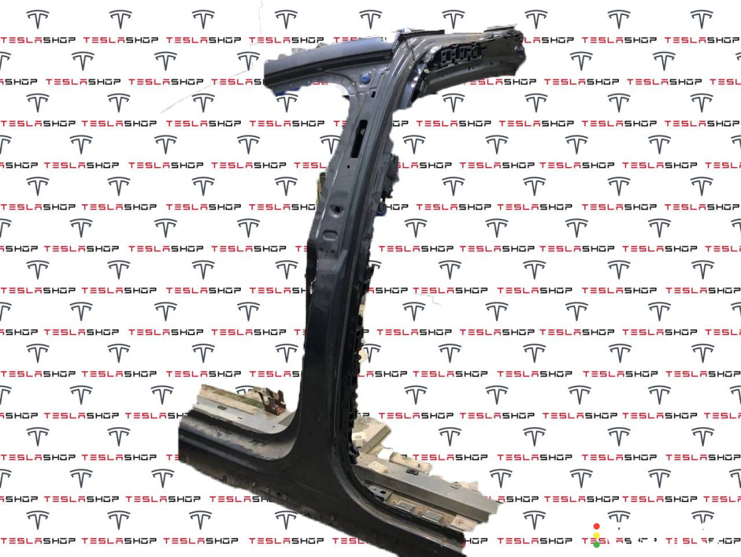 1069457-S0-C стойка кузова центральная левая Tesla Model X 2019г. - фото №1