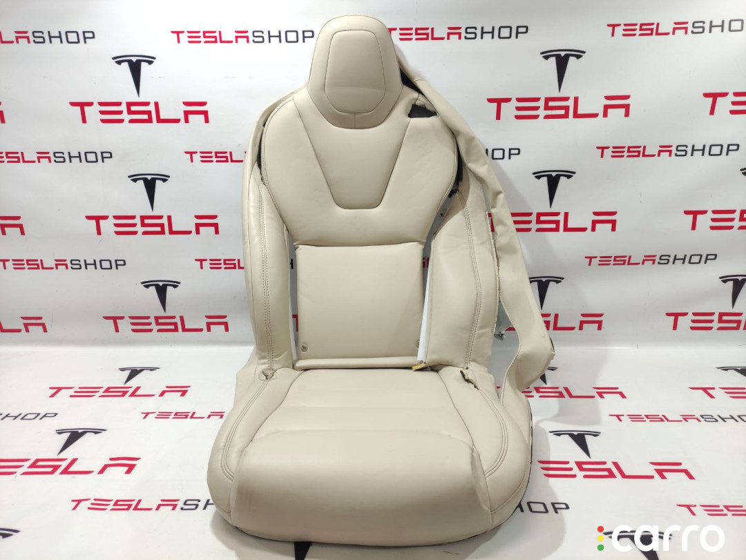 1068123-00-D, P9028850 обшивка сидения Tesla Model X 2017г. - фото №1