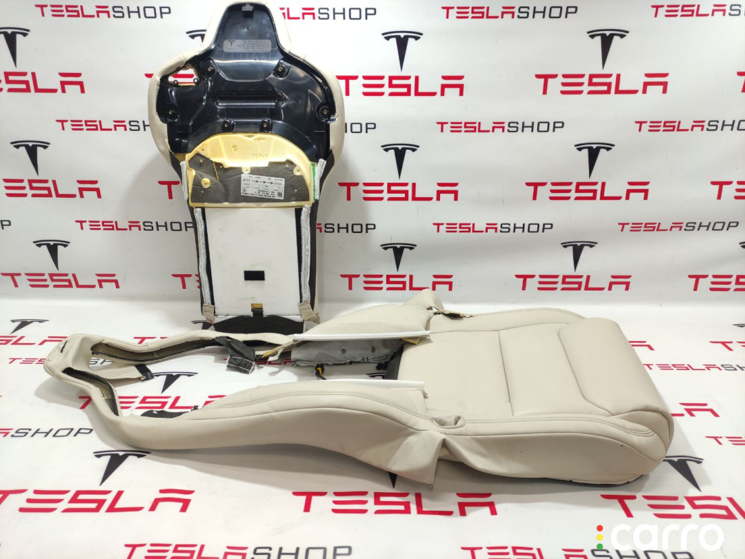 1068123-00-D, P9028850 обшивка сидения Tesla Model X 2017г. - фото №3