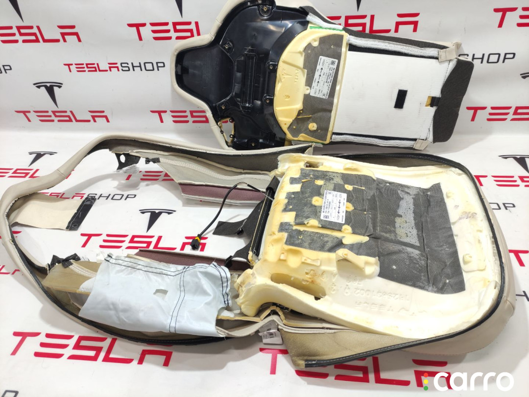 1068123-00-D, P9028850 обшивка сидения Tesla Model X 2017г. - фото №5