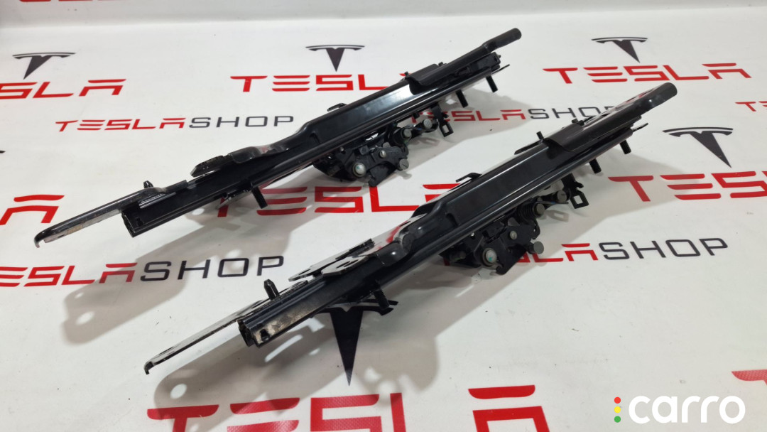 1077110-00-A, 1077107-00-A, 1101282-00-E, 1101283-00-E салазки сиденья Tesla Model X 2019г. - фото №4