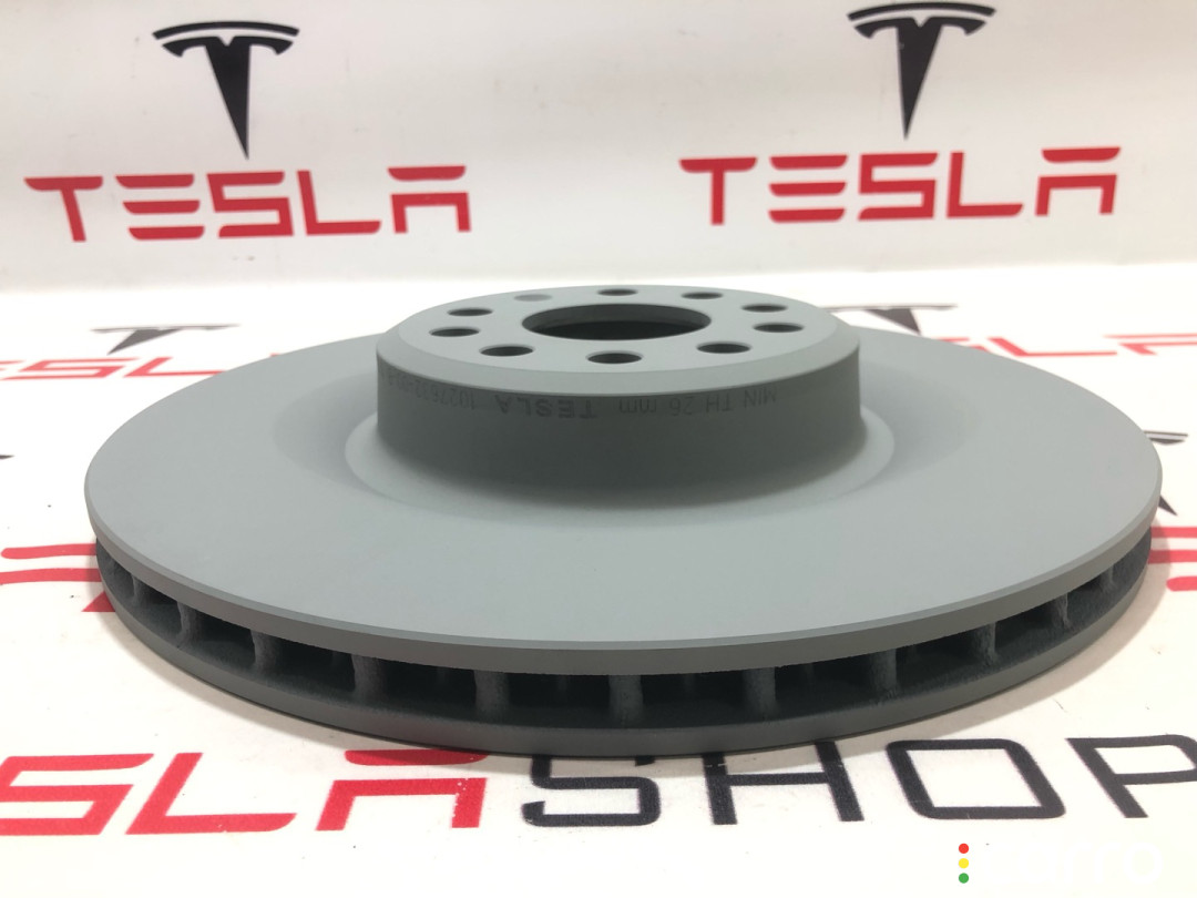 1027632-00-B диск тормозной задний Tesla Model X 2019г. - фото №1