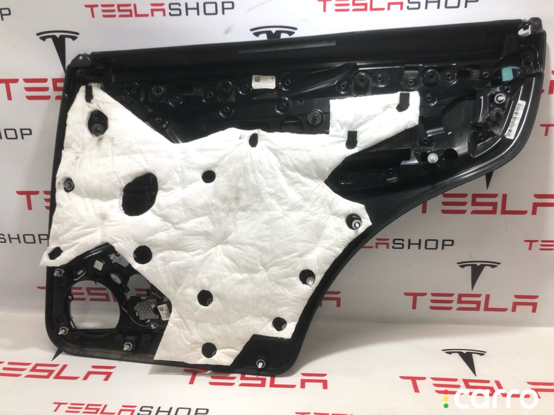 1058003-21-I обшивка двери задней левой Tesla Model X 2019г. - фото №4