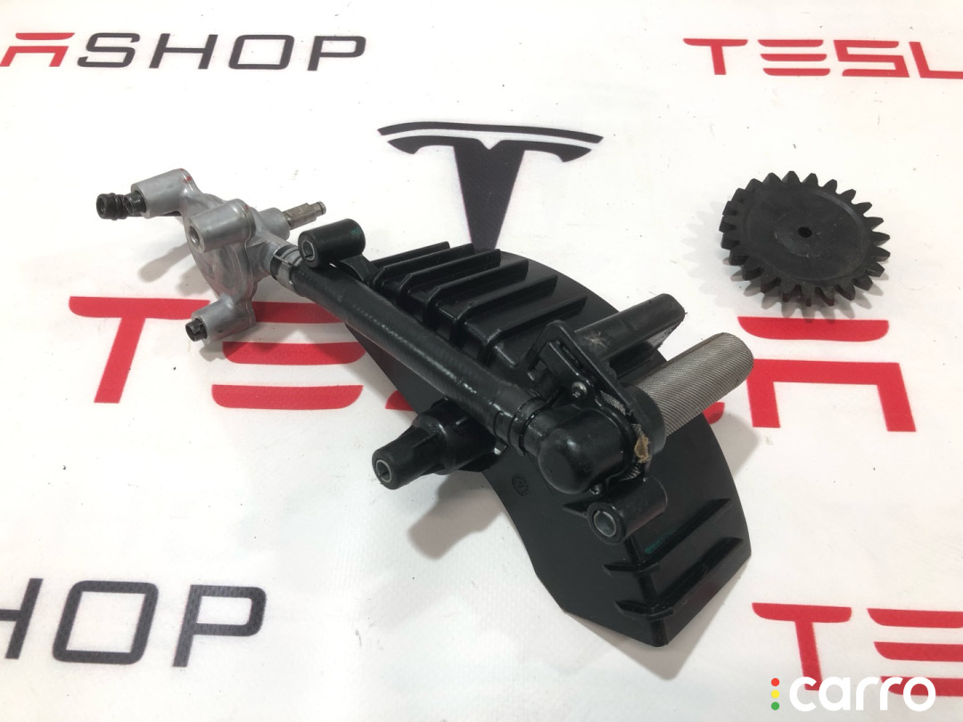 1002633-00-E, 1007006-00-A насос масляный Tesla Model X 2021г. - фото №3