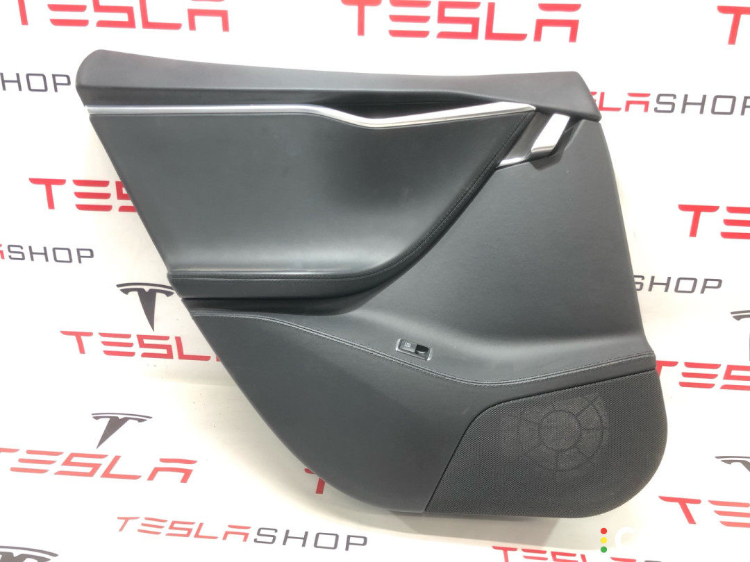 1008133-00-D, 6006133-54-L обшивка двери задней левой Tesla Model S 2013г. - фото №1