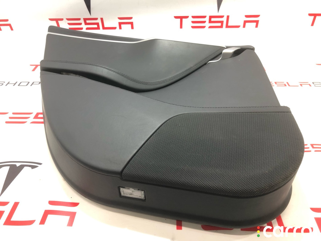 1008133-00-D, 6006133-54-L обшивка двери задней левой Tesla Model S 2013г. - фото №3